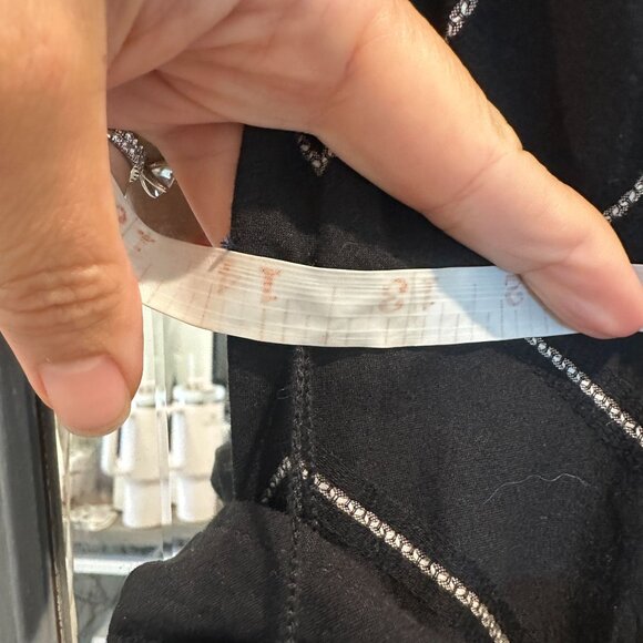 La Vie Rebecca Taylor Chevron Pinstripe Belted Shirt‎ Dress Short Sleeve XS - Picture 7 of 8